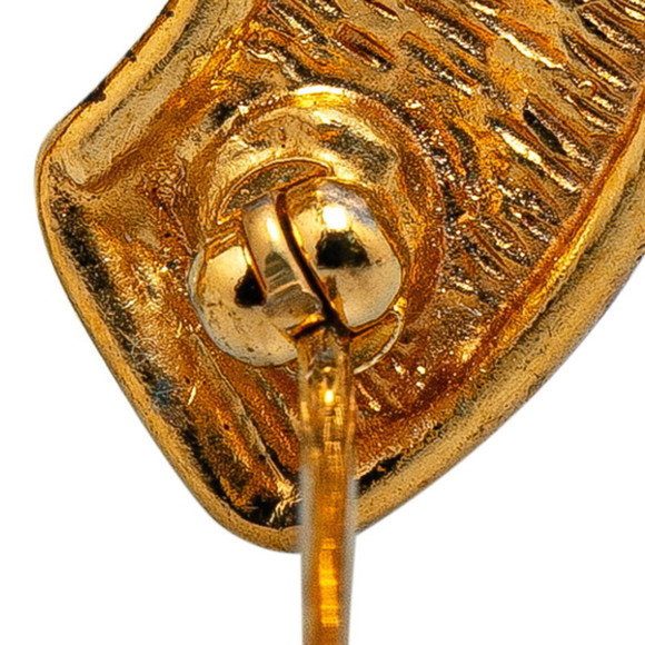 CHANEL Matelasse Coco Mark Brooch Gold Plated - Picture 3 of 8